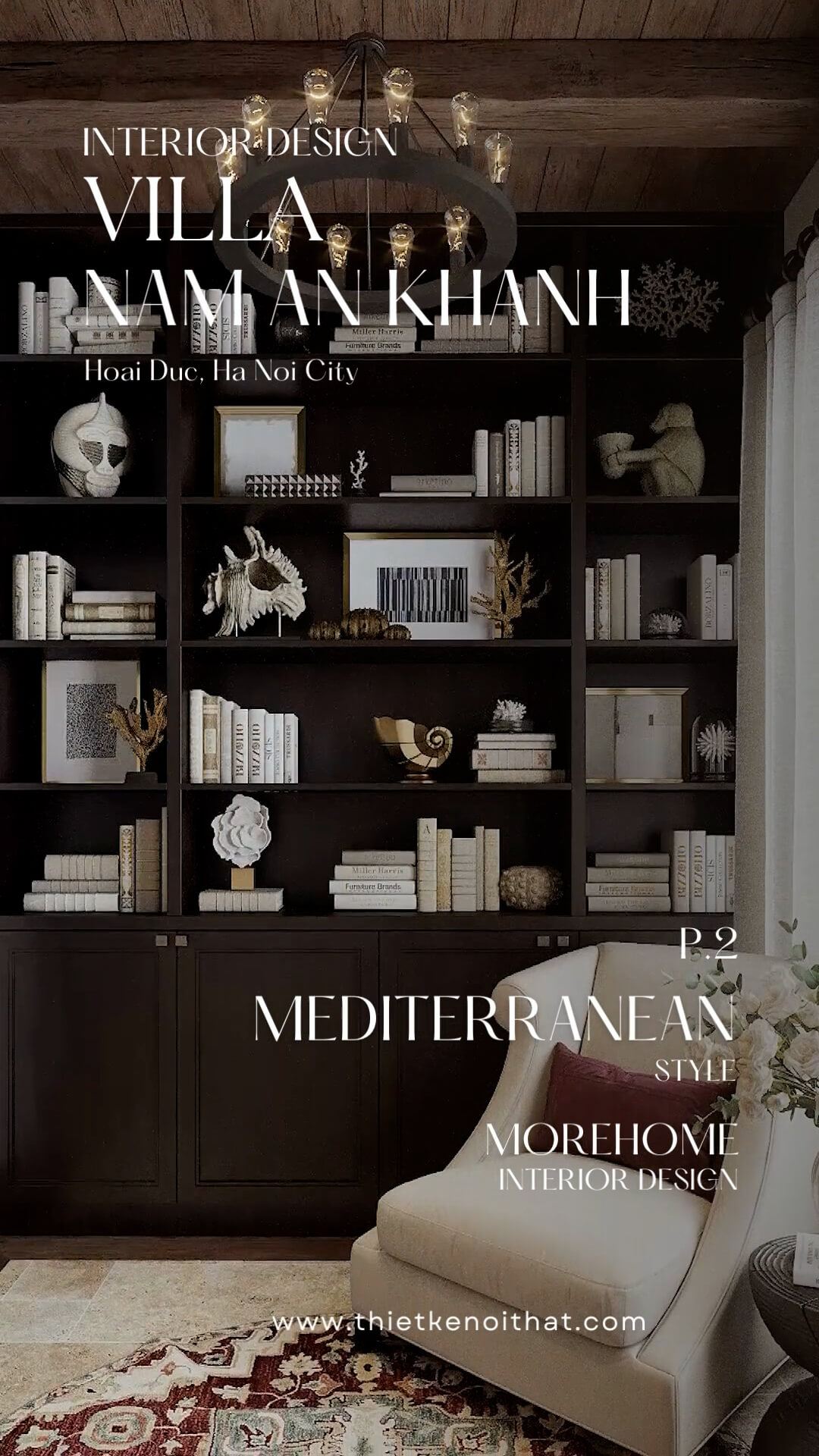 Chạm Nhẹ vào Sự Hoàn Hảo Thiết kế Nội thất Biệt thự Morehome Ghi Điểm Tại Nam An Khánh